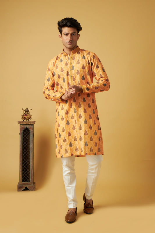 Yellow Kurta