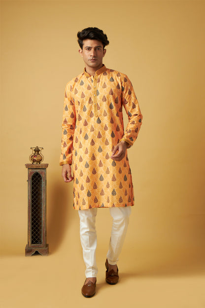 Yellow Kurta