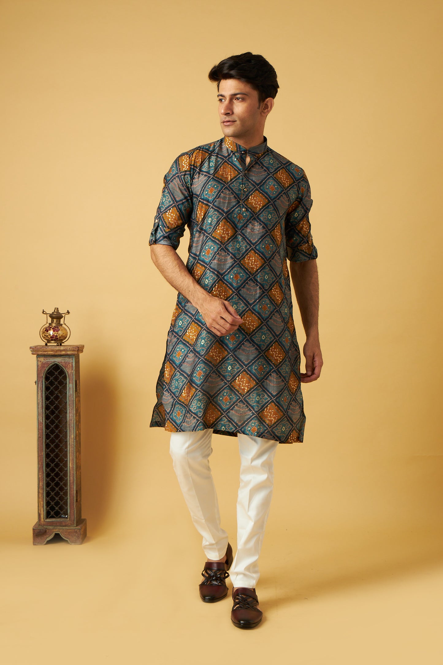 Bandhani Kurta
