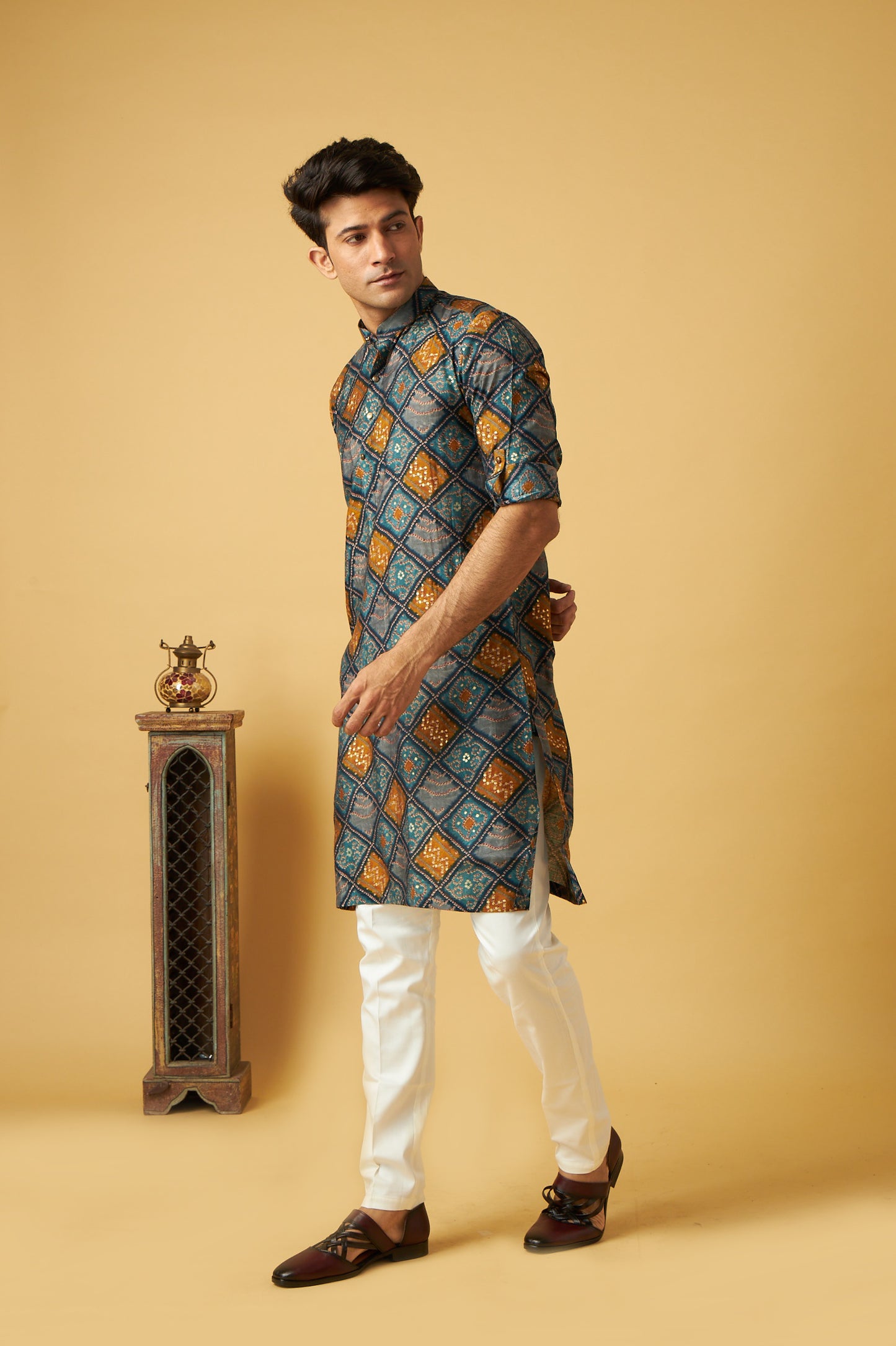 Bandhani Kurta