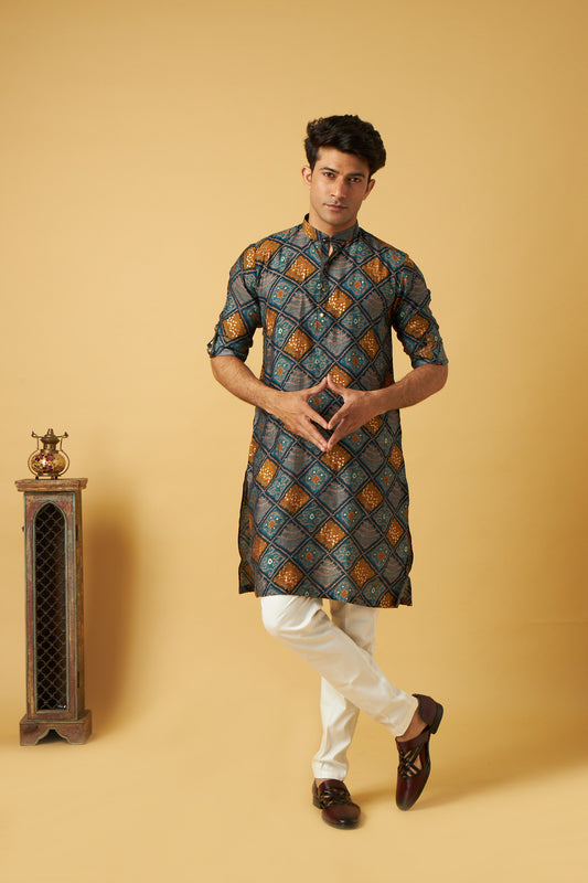 Bandhani Kurta