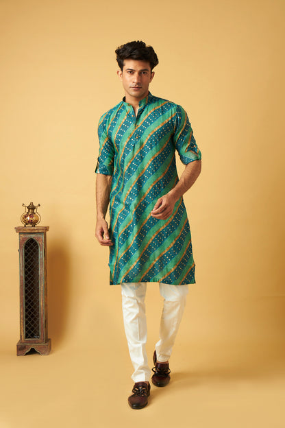 Green strap Kurta