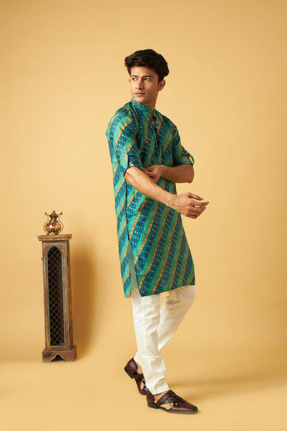 Green strap Kurta