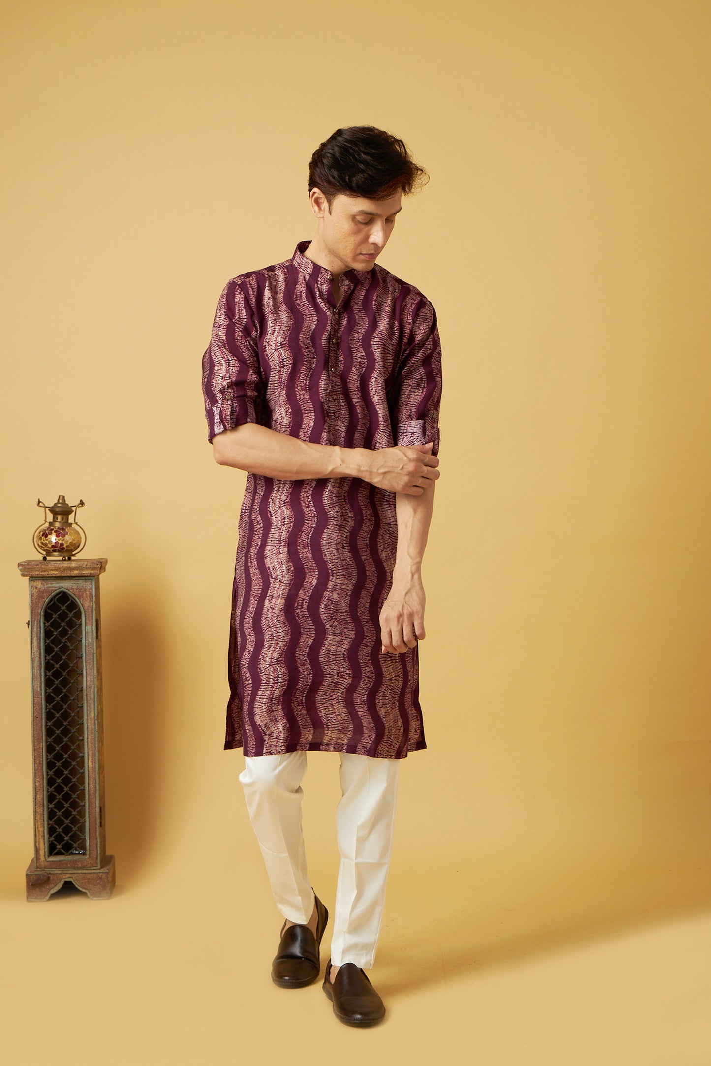 Purple Stylish Kurta