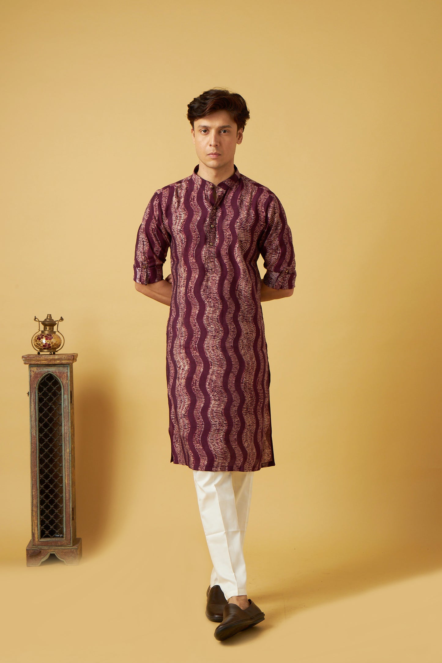 Purple Stylish Kurta