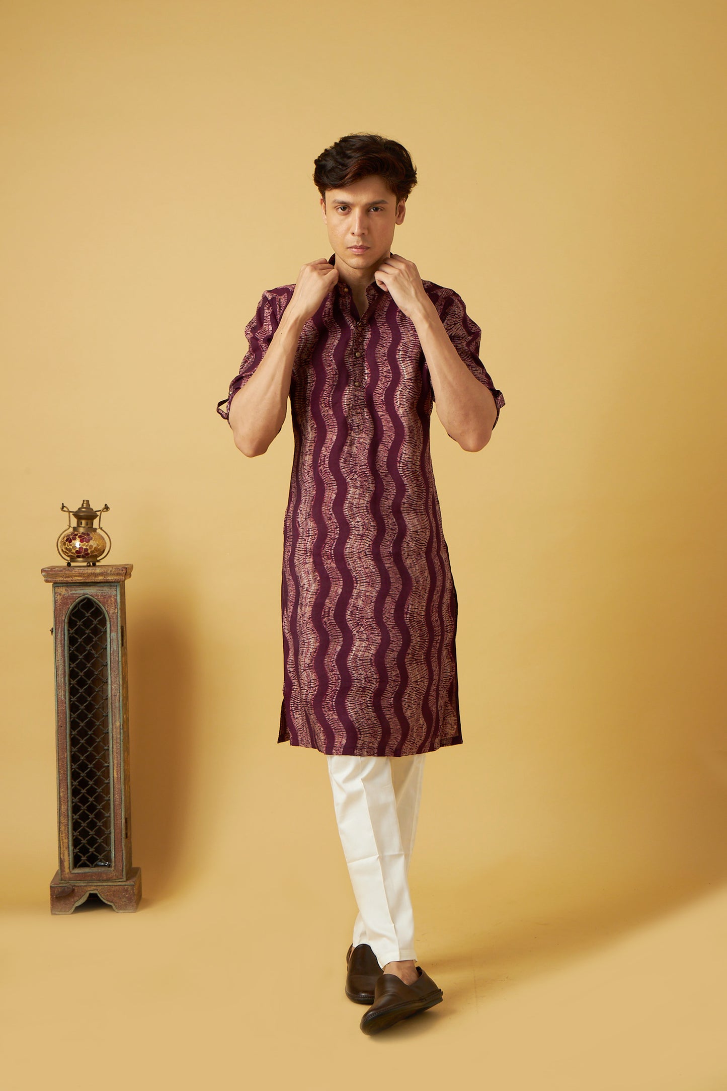 Purple Stylish Kurta