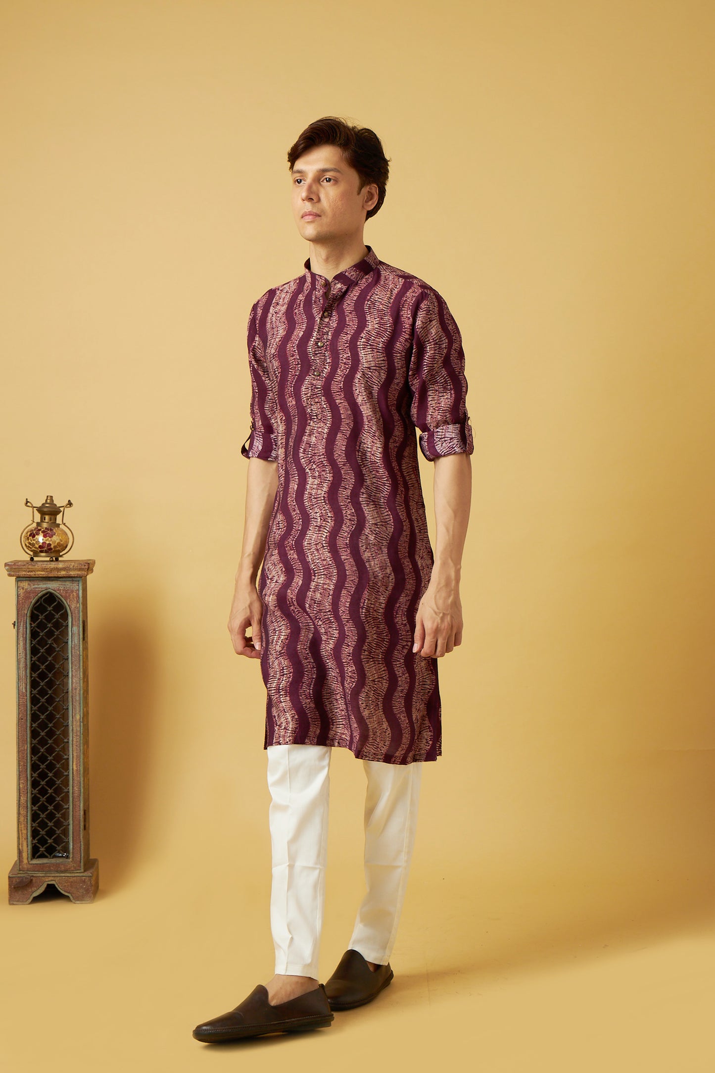 Purple Stylish Kurta